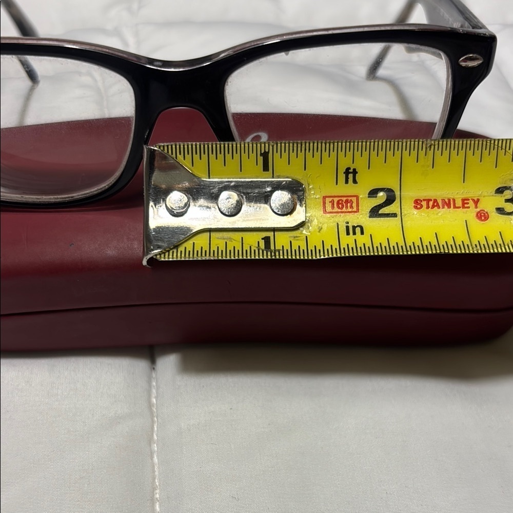Ray Ban Classic Black Glasses Frames and Case - Picture 9 of 10